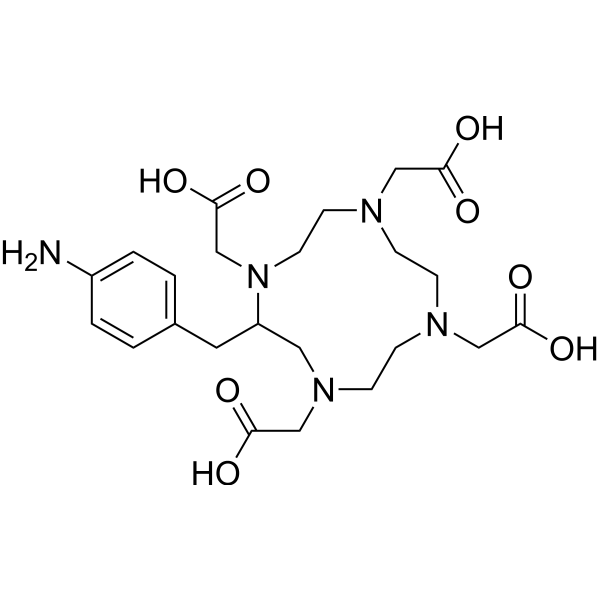 DOTA-benzene Chemical Structure