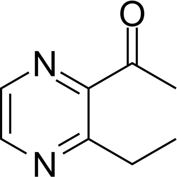 2-Acetyl-3-ethylpyrazine Chemical Structure
