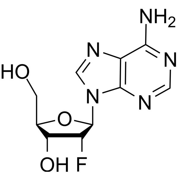 2′-Deoxy-2′-fluoroadenosine Chemical Structure