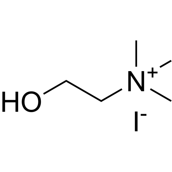 Choline iodide Chemical Structure