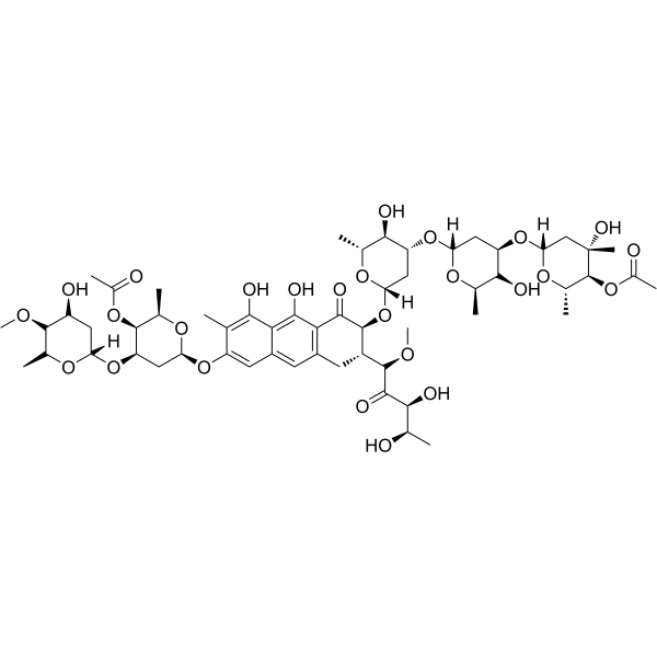 Chromomycin A3 Chemical Structure
