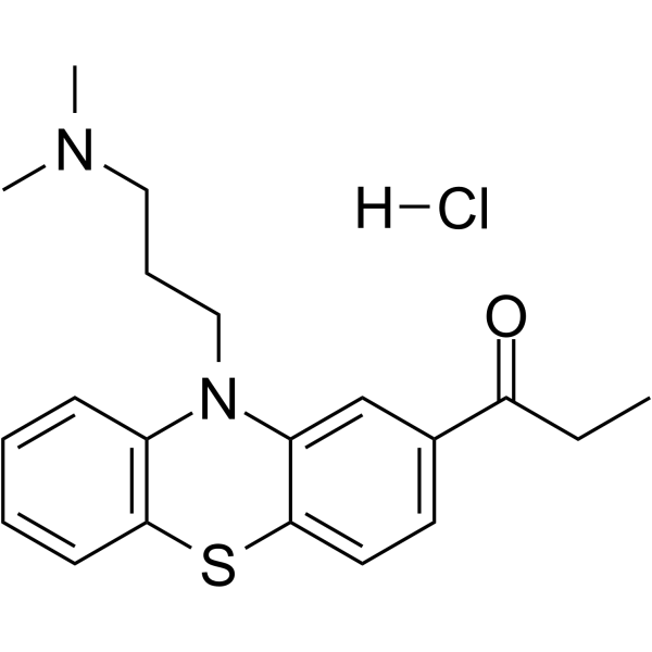 Propionylpromazine hydrochloride Chemical Structure