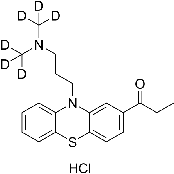 <em>Propionylpromazine</em>-d6 hydrochloride