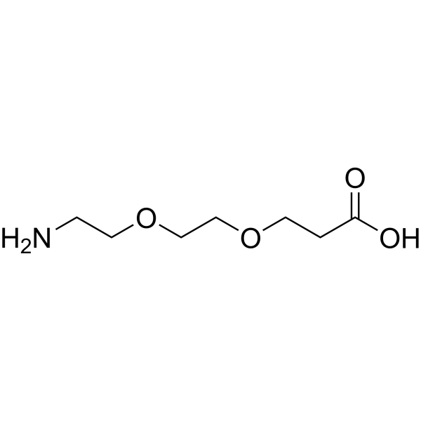 Amino-PEG2-C2-acid Chemical Structure