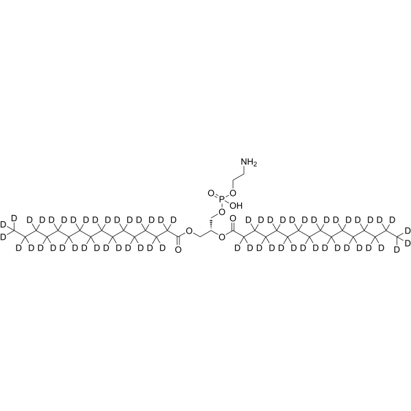 1,2-Dipalmitoyl-sn-glycero-3-phosphoethanolamine-d62