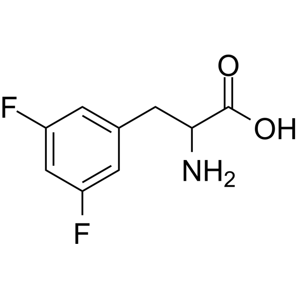 3,5-Difluoro-DL-phenylalanine Chemical Structure