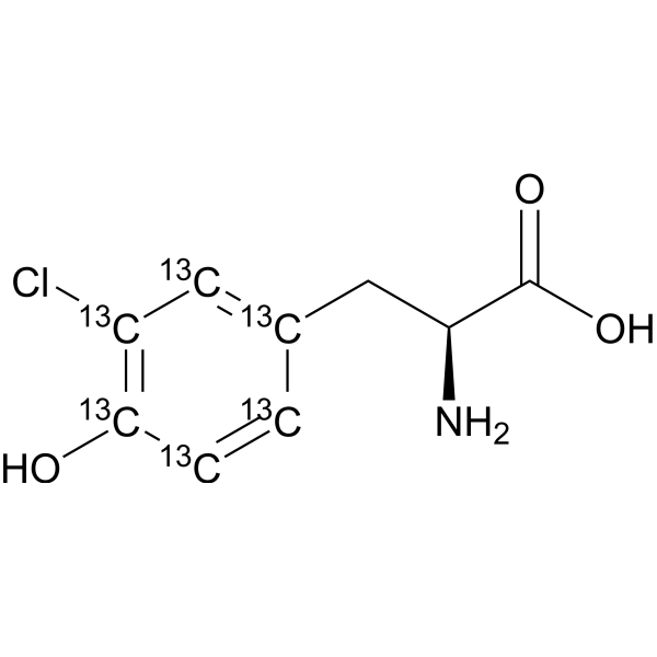 3-Chloro-<em>L-tyrosine</em>-13C6
