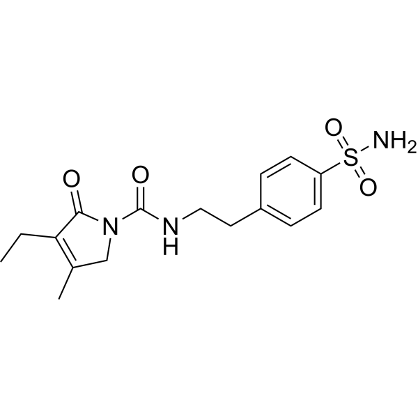 Glimepiride sulfonamide Chemical Structure