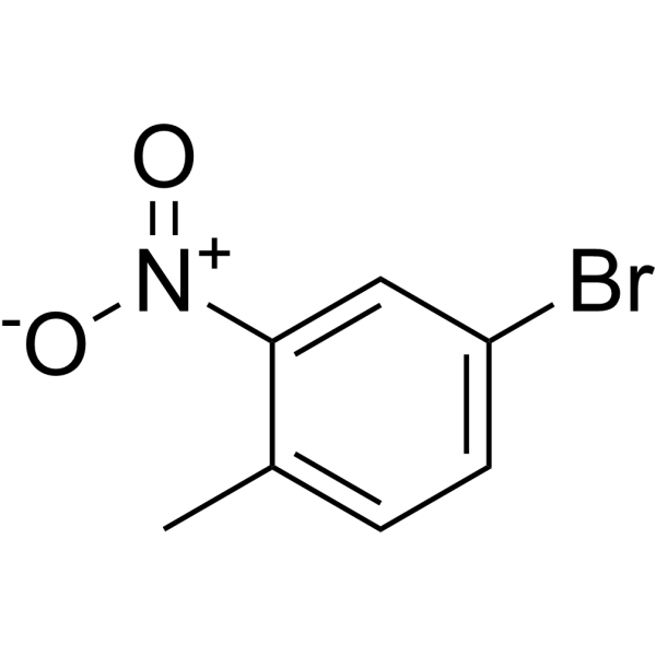 4-Bromo-2-nitrotoluene Chemical Structure
