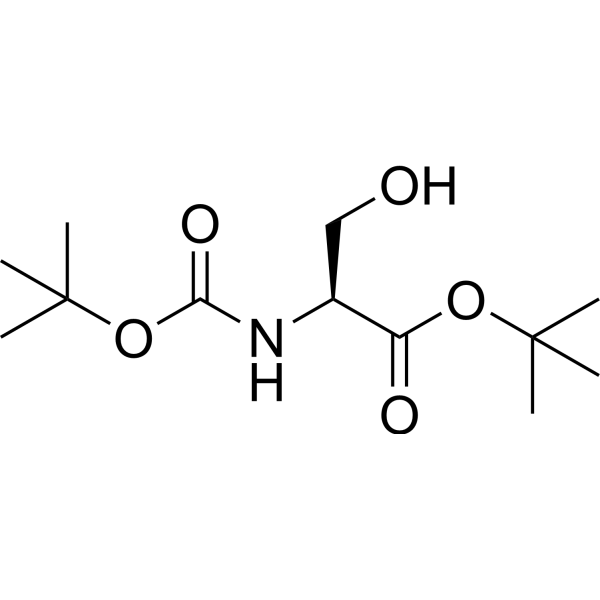 Boc-Ser-OtBu Chemical Structure