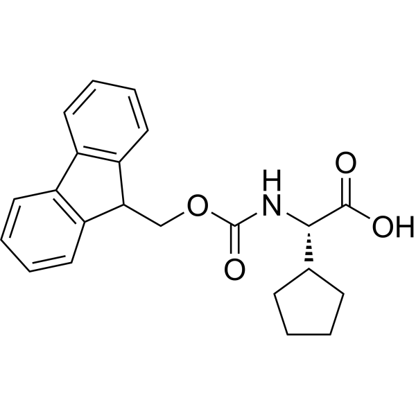 Fmoc-Cpg-OH Chemical Structure