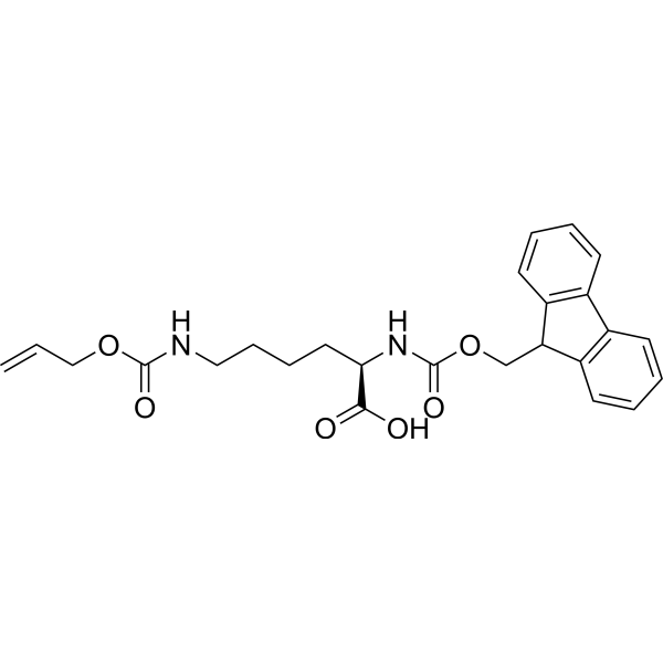 Fmoc-D-Lys(Aloc)-OH Chemical Structure