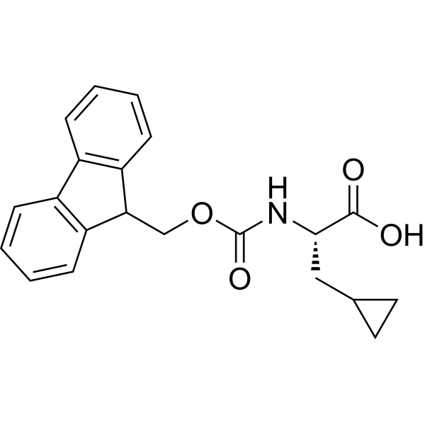 Fmoc-β-cyclopropyl-L-Alanine Chemical Structure