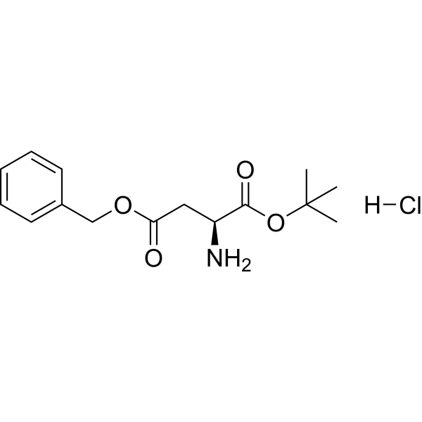 H-Asp(Obzl)-OtBu.HCl Chemical Structure