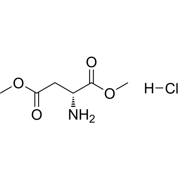 H-D-Asp(OMe)-OMe.HCl Chemical Structure