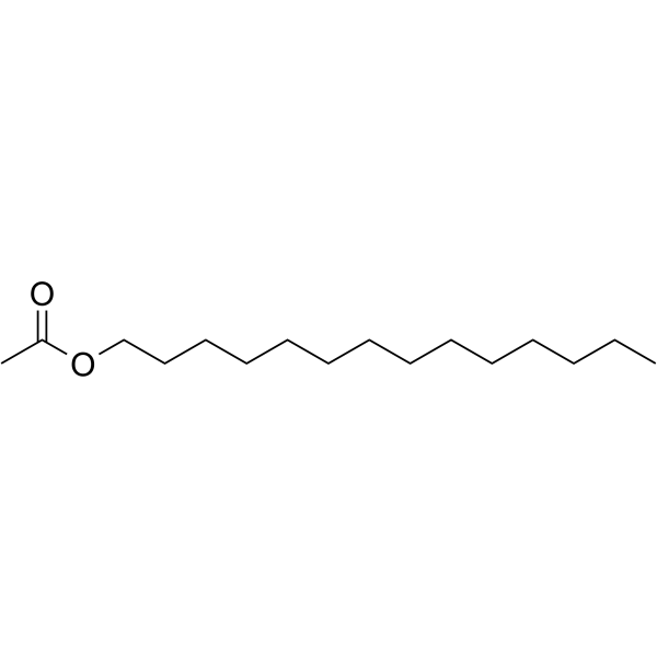 Tetradecyl acetate Chemical Structure