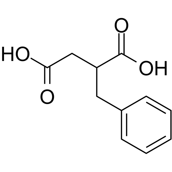 2-Benzylsuccinic acid Chemical Structure