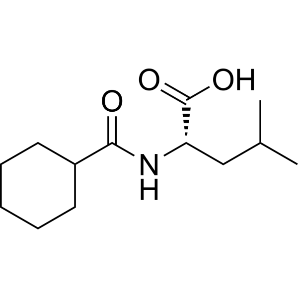 (Cyclohexanecarbonyl)-L-leucine