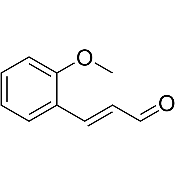 2-Methoxycinnamaldehyde Chemical Structure