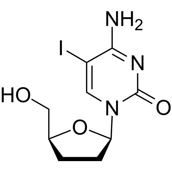 2',3'-Dideoxy-5-iodocytidine Chemical Structure
