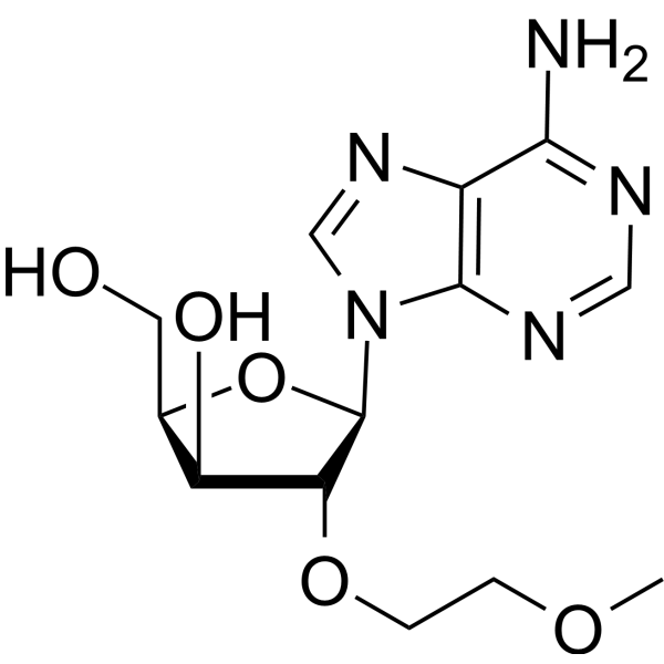 2′-O-(2-Methoxyethyl)adenosine Chemical Structure