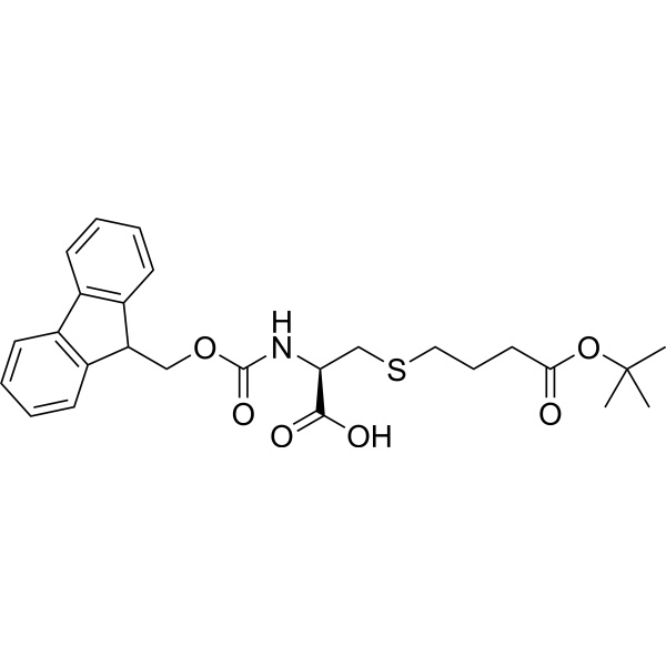 N-(((9H-Fluoren-9-yl)methoxy)carbonyl)-S-(4-(tert-butoxy)-4-oxobutyl)-L-cysteine