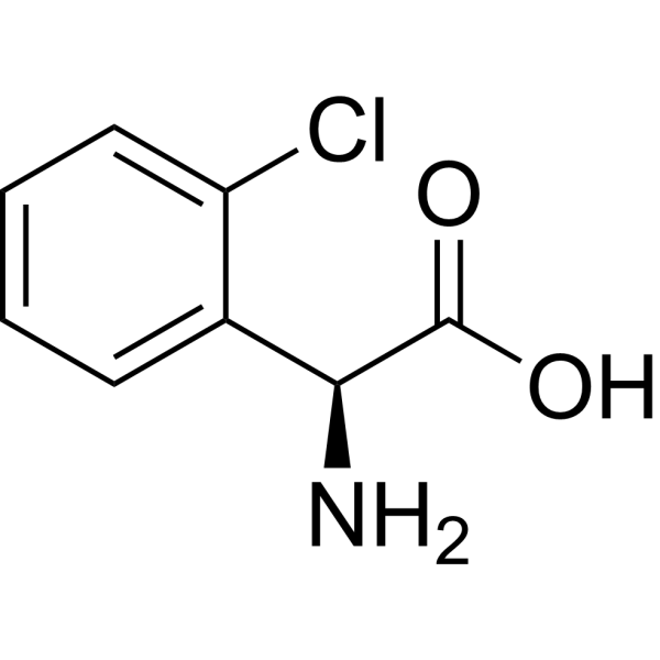 (S)-2-Amino-2-(2-chlorophenyl)acetic acid Chemical Structure
