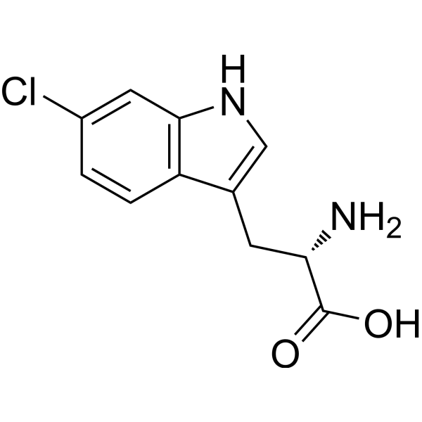 6-Chloro-L-tryptophan Chemical Structure
