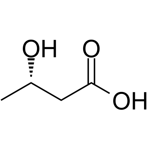(S)-3-Hydroxybutanoic acid Chemical Structure
