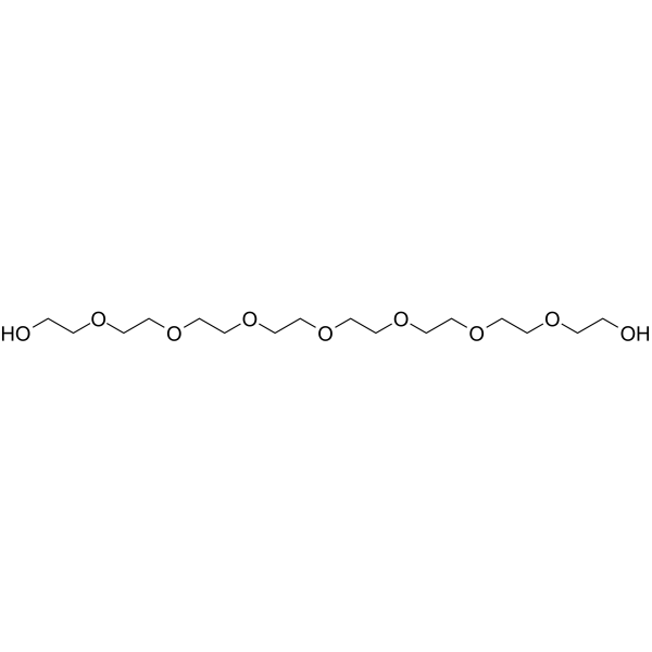 Octaethylene glycol Chemical Structure