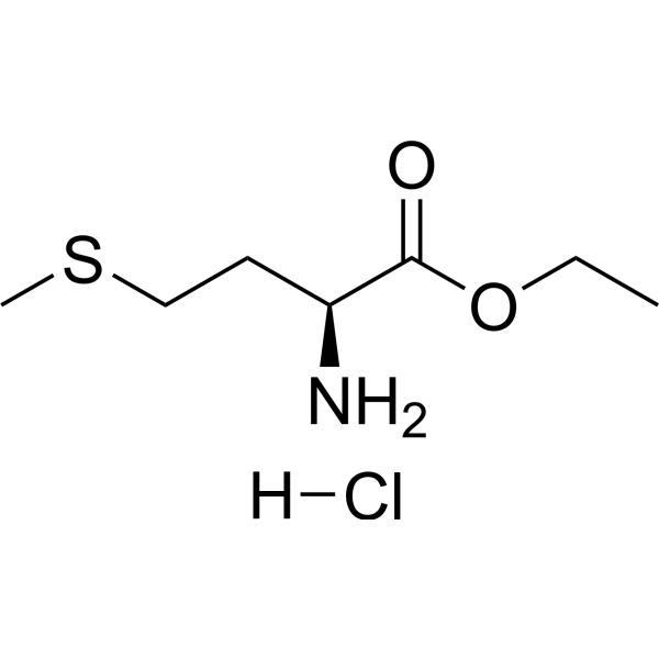 Ethyl L-methioninate hydrochloride Chemical Structure