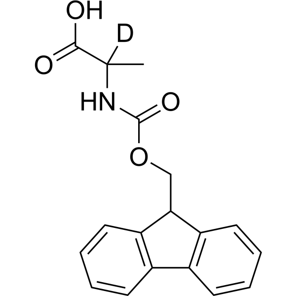Fmoc-DL-Ala-OH-d Chemical Structure