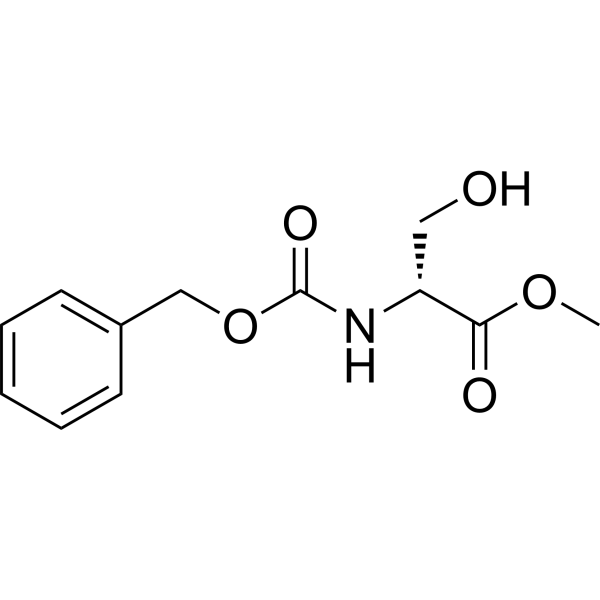 Methyl ((benzyloxy)carbonyl)-D-serinate Chemical Structure