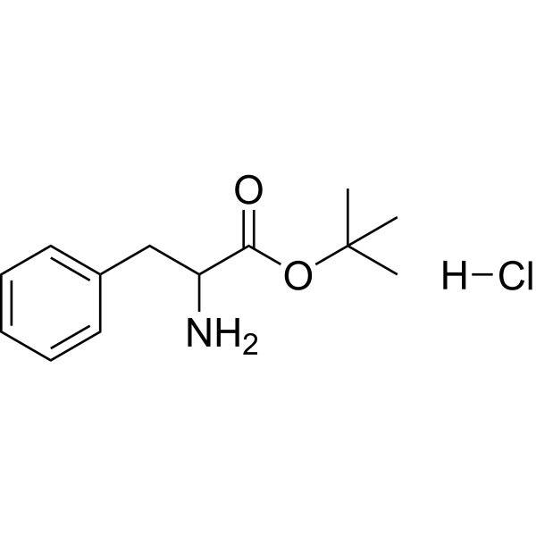H-DL-Phe-OtBu.HCl Chemical Structure