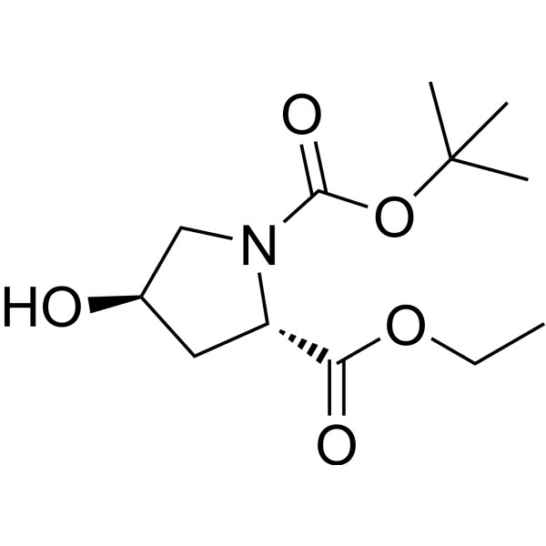 Boc-Hyp-OEt Chemical Structure