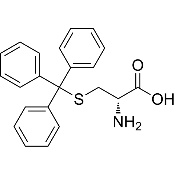 H-D-Cys(Trt)-OH Chemical Structure