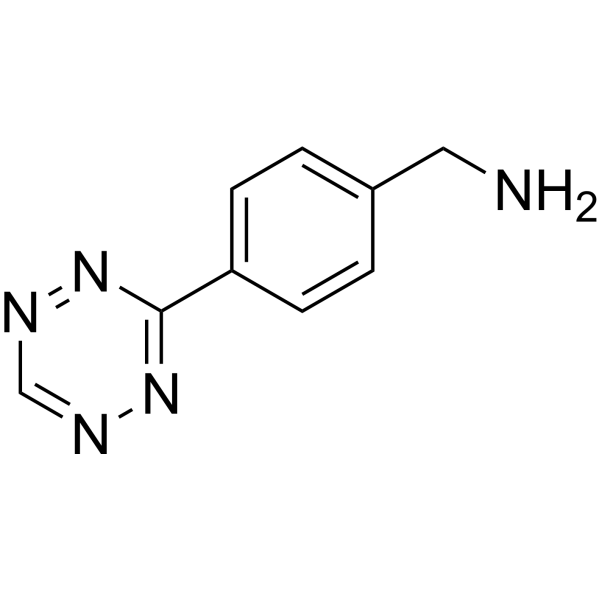 Tetrazine-Amine Chemical Structure