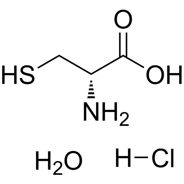 D-Cysteine hydrochloride hydrate Chemical Structure