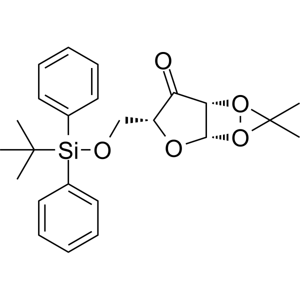 5-<em>O</em>-TBDPS-1,2-di-<em>O</em>-isopropy lidene-3-keto-alpha-D-xylofuranoside