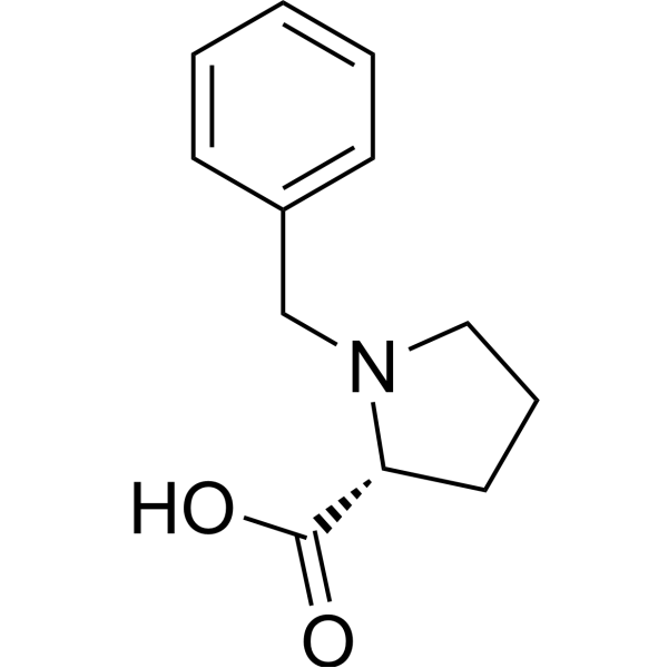 (R)-1-Benzylpyrrolidine-2-carboxylic acid Chemical Structure