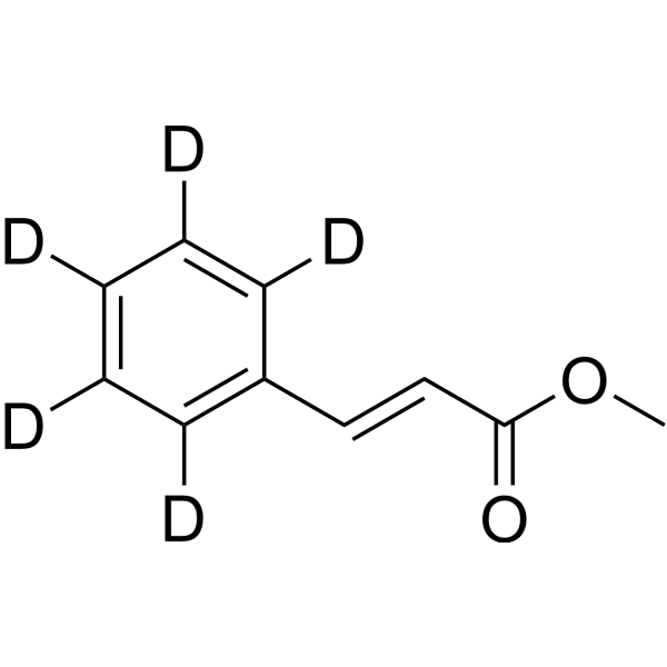 Methyl (E)-cinnamate-d<sub>5</sub> Chemical Structure
