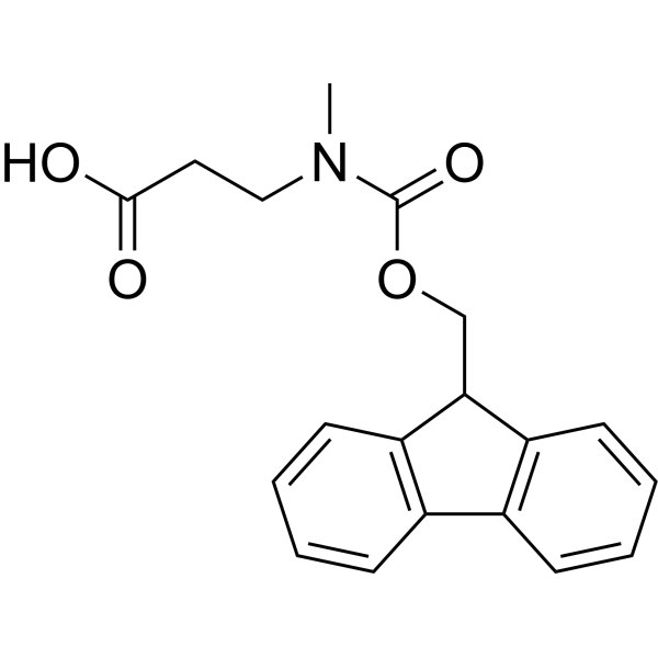 3-((((9H-Fluoren-9-yl)methoxy)<em>carbonyl</em>)(<em>methyl</em>)<em>amino</em>)propanoic acid