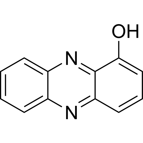 1-Hydroxyphenazine Chemical Structure