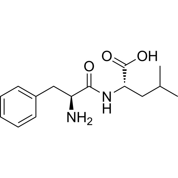 L-Phenylalanyl-L-leucine Chemical Structure