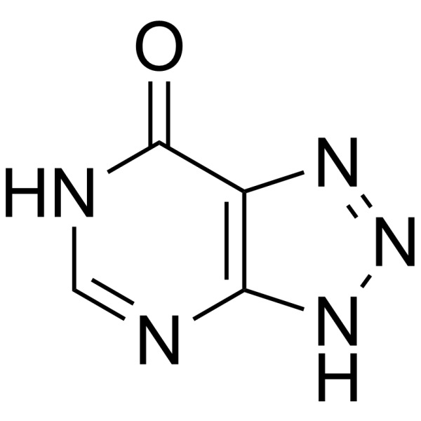 8-Azahypoxanthine Chemical Structure