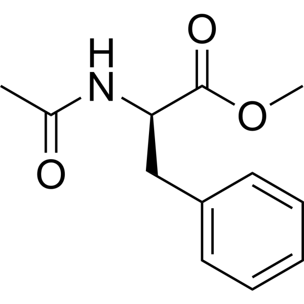 Methyl acetyl-D-phenylalaninate Chemical Structure