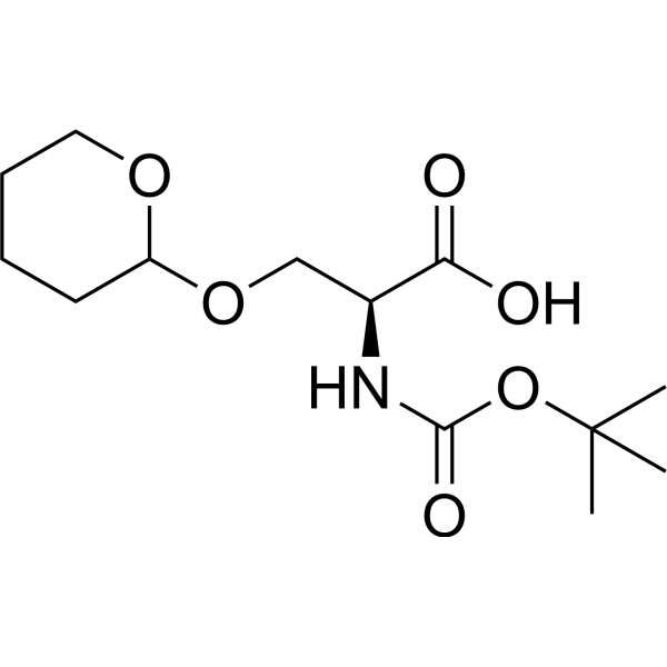 N-(tert-Butoxycarbonyl)-O-(<em>tetrahydro</em>-2H-pyran-2-yl)-L-serine