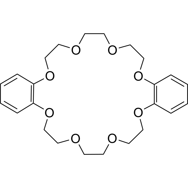 Dibenzo-24-crown-8-ether Chemical Structure