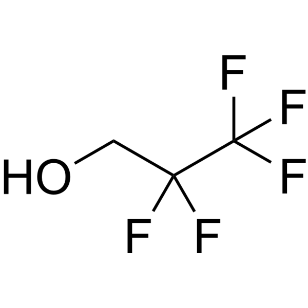 2,2,3,3,3-Pentafluoropropanol Chemical Structure