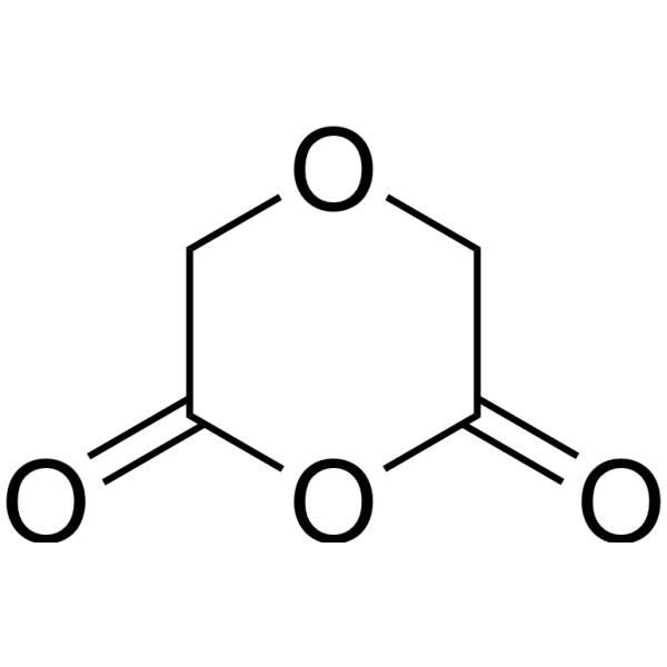 Diglycolic anhydride Chemical Structure